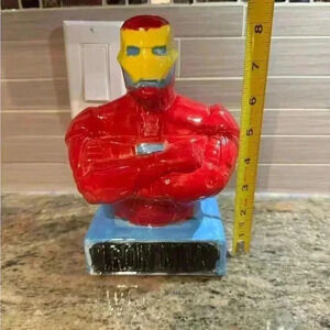 Ironman ceramic pottery  bank